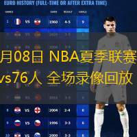 07月08日 NBA夏季聯(lián)賽 雷霆vs76人 全場(chǎng)錄像回放